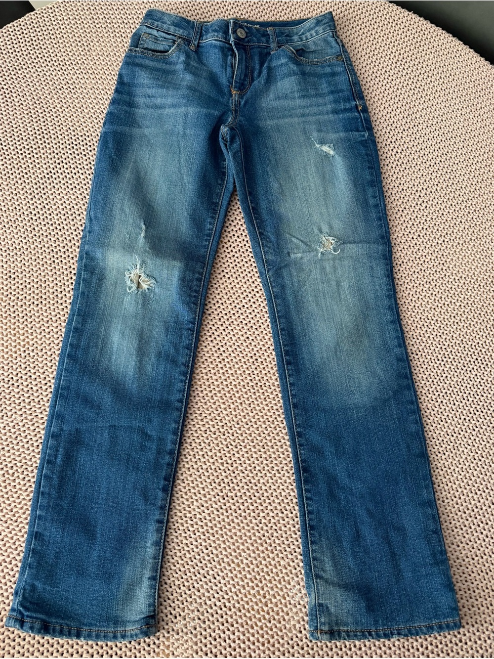 Gap Kids 1969 blue denim jeans size 12 regular straight #kids #denim